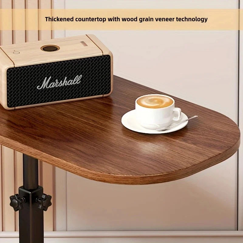 Multifunktionellt och Höj- och Sänkbart Sidobord – Perfekt för Små Utrymmen